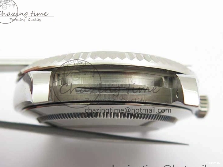 SS Dial 1:1 A2836 Tiffany SS Bracelet Maker Roman Date 40 Bp Blue Edition Day on Best 0412